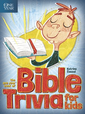 cover image of The One Year Book of Bible Trivia for Kids